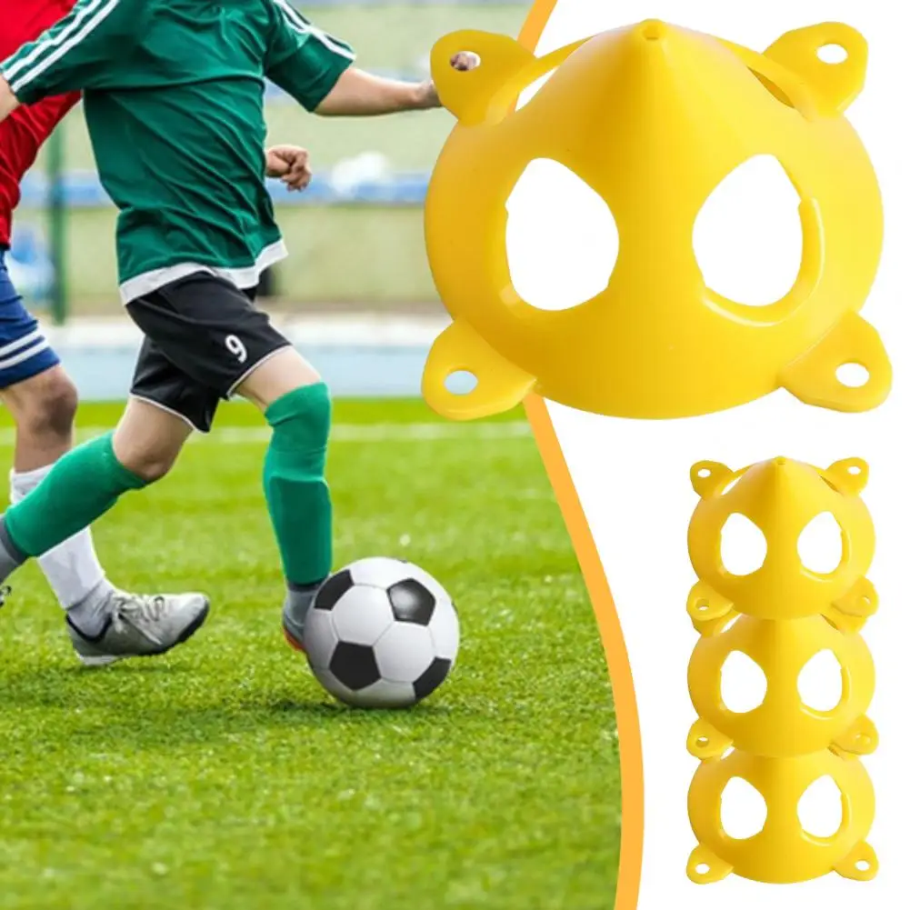 علامات الهدف 2 قطعة/المجموعة/مجموعة من أدوات التزلج العملية خفيفة الوزن متعددة الأغراض لأرضية تدريب كرة القدم