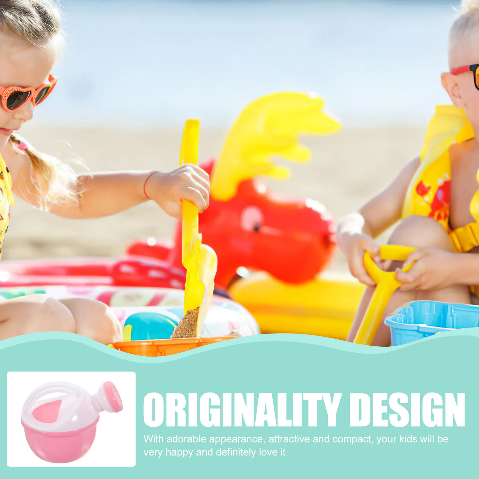 

Набор из 6 детских лейок: маленькие пластиковые лейки для сада и пляжа, легкие, портативные, удобные, прочные