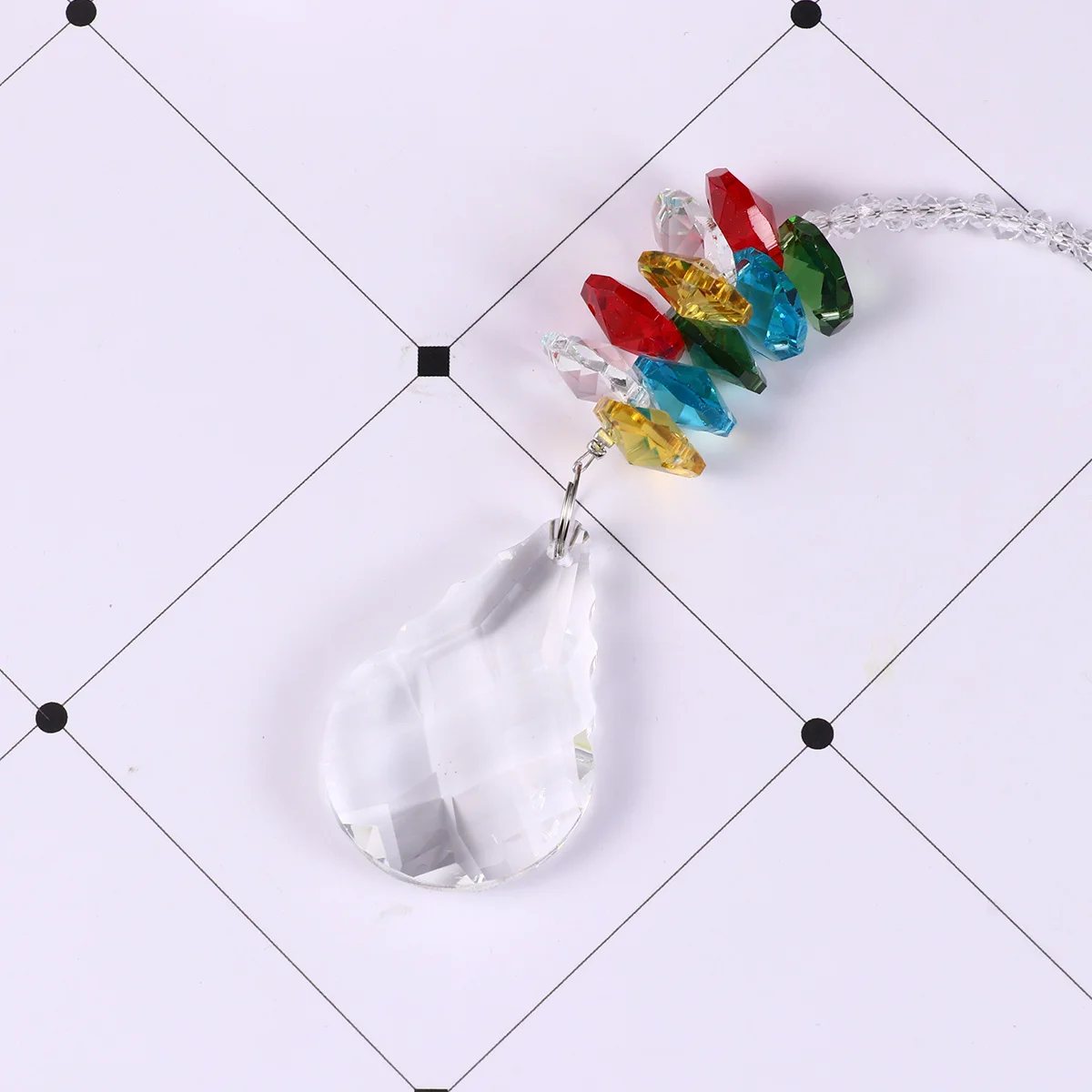 

2Pcs Crystal Ball Prism Pendant Rainbow Maker Window Hanging Decor Chandelier Curtain Crystals Chandelier Crystals