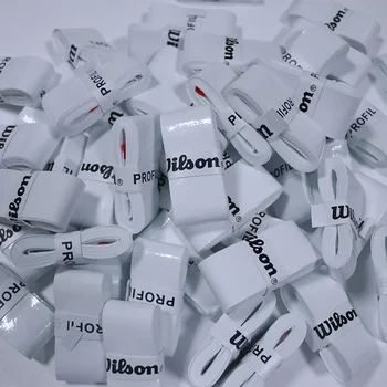 15\30\60\120 יחידות אנטי החלקה טניס Overgrips Tacky Feel מחבט בדמינטון ידיות טניס סוויטבנדים סופגים סרטים אפורים