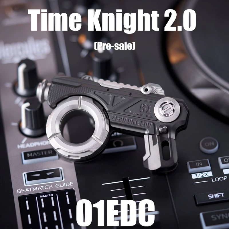 АКЦИЯ 01edc Knight 2.0 Механическое кольцо на палец Многофункциональная игрушка Механическое нажатие Figet Антистресс Расслабляющие игрушки-непоседа