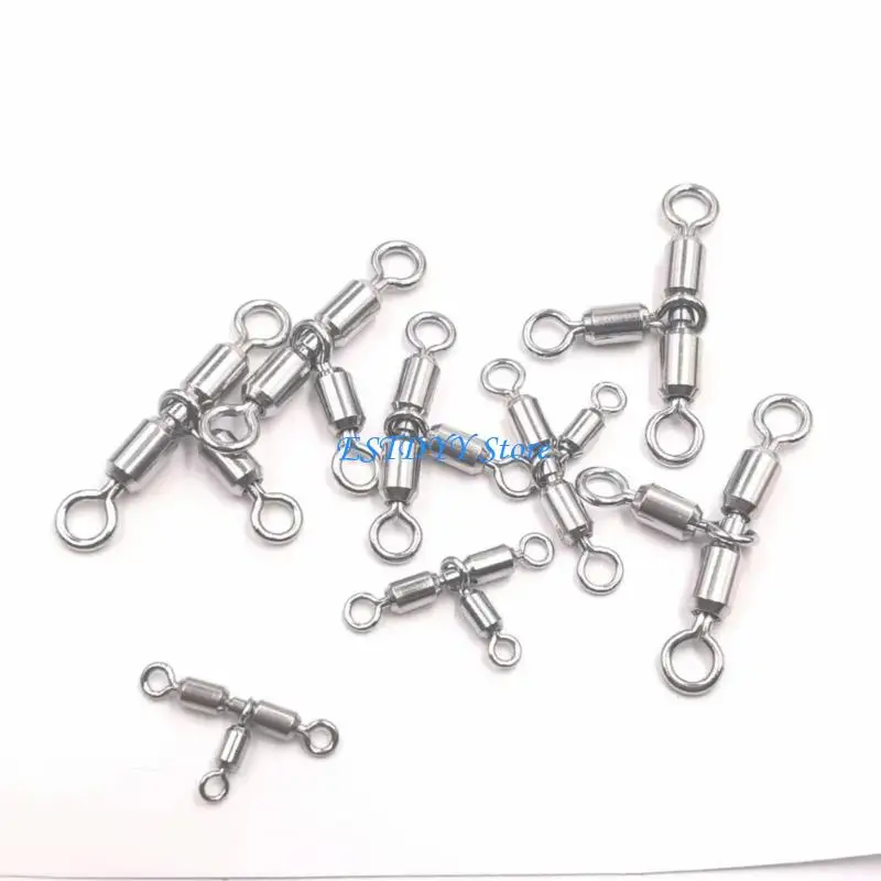 G6DE 10 قطعة الصيد في المياه المالحة المتداول يدور الصيد معالجة اكسسوارات الصيد خط موصل الدورية Crossline يدور #5