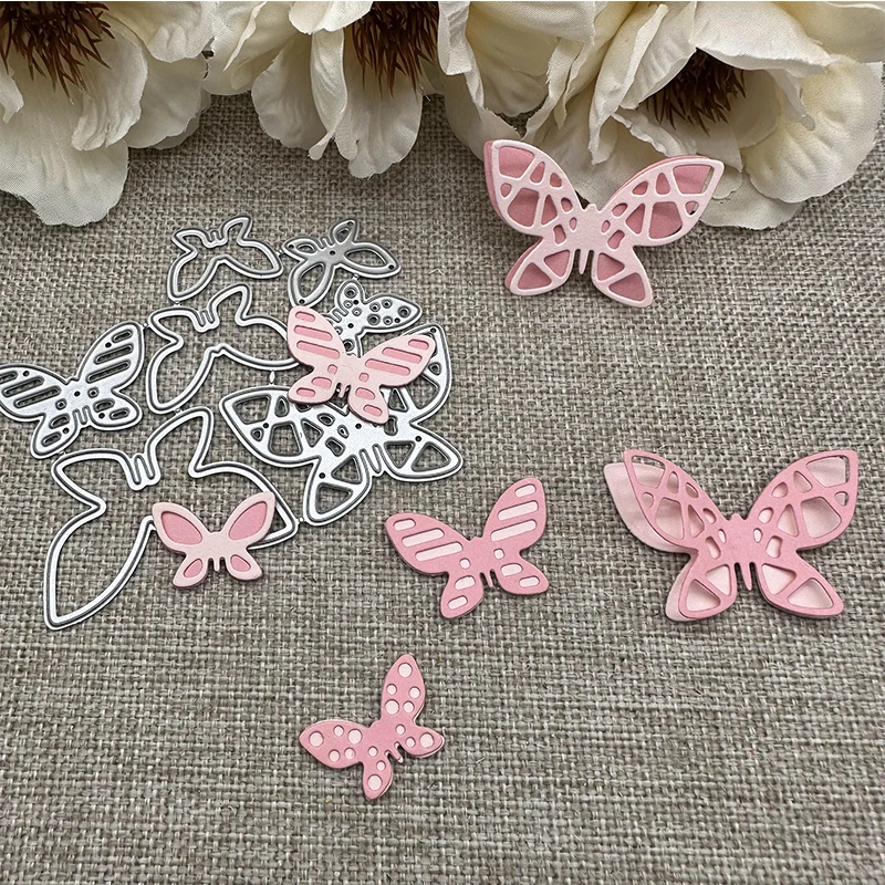 

Украшение бабочки, металлические трафареты для резки, трафареты для DIY, скрапбукинг, декоративная форма для высечки ручной работы, шаблон