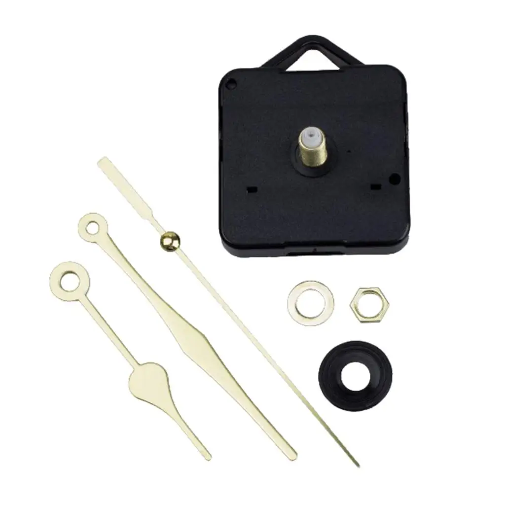 Clock Mechanism DIY Quartz Wall Clock Movement Repair Parts Set Silent Sweep for Creative Handcraft Projects