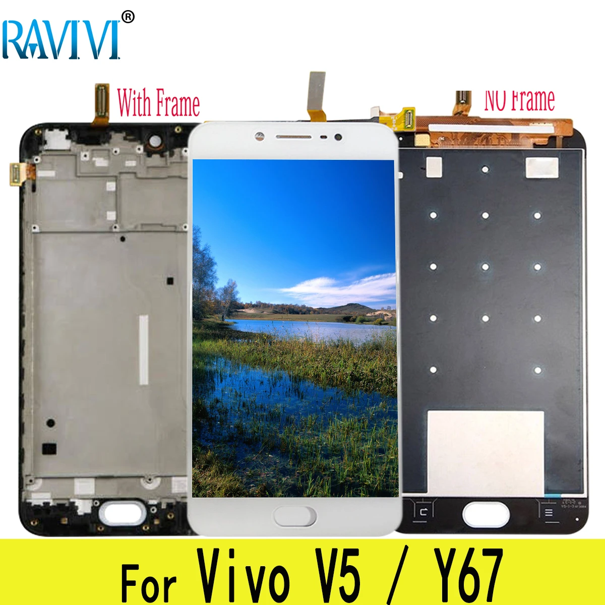 

5.5" Y67 LCD For BBK Vivo V5 LCD Display Touch Screen Digitizer Assembly Replacement For VIVO V5 Y67