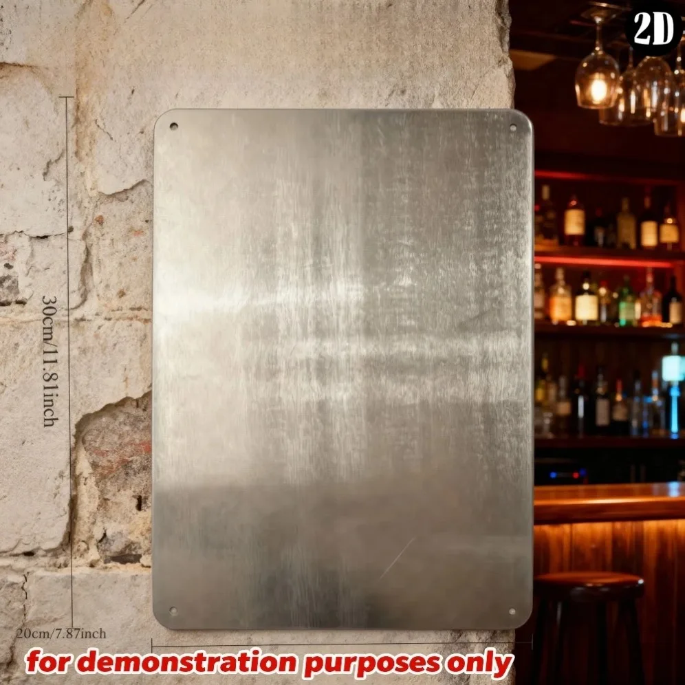 Vackra خمر معدن القصدير تسجيل M1 امرأة عارية جدار الفن للمنزل بار مقهى ديكور