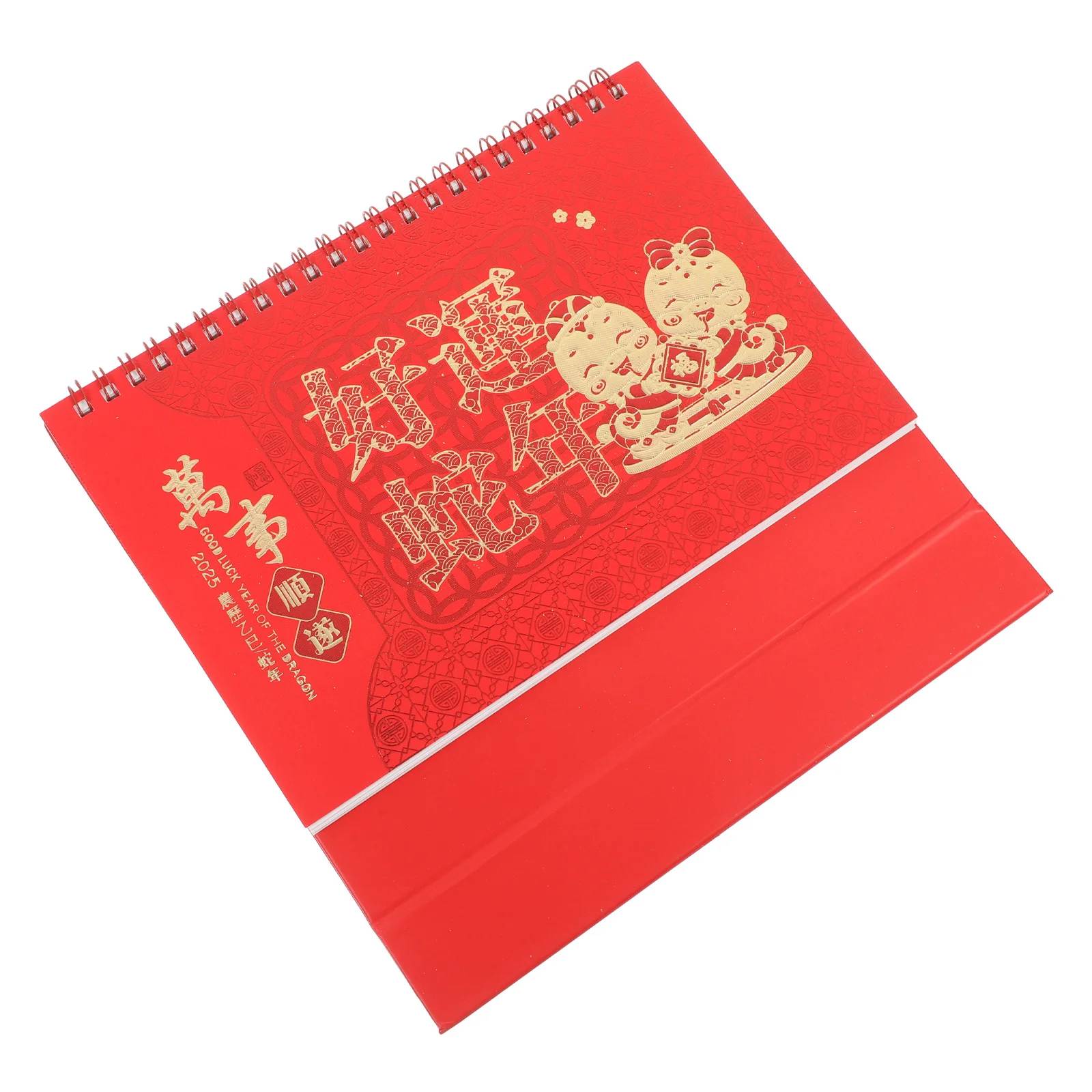 

Настольный календарь 2025 года, перекидной календарь для стола, китайский настольный планировщик «Год змеи», ежедневный еженедельный ежемесячный органайзер для офиса и дома