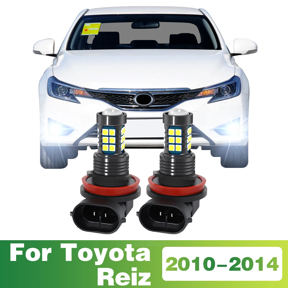 

2Pcs LED Lamp Car Front Fog Light For Toyota Reiz 2004 2005 2006 2007 2008 2009 Accessories