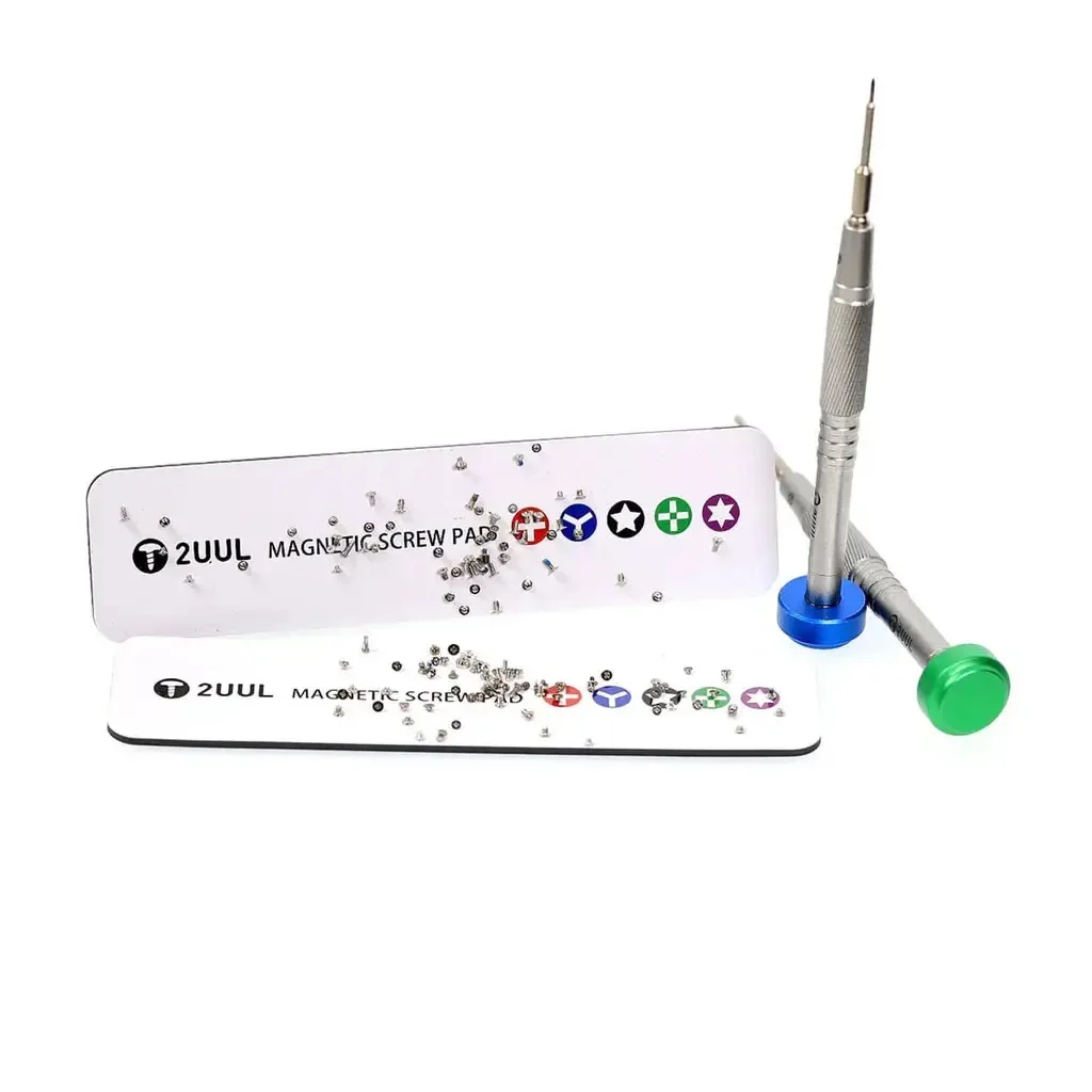 2UUL ST93 140*35mm Magnetic Screw Pad Mobile Phone Repair  Small Electronic Accessories Prevent Lossing Mat