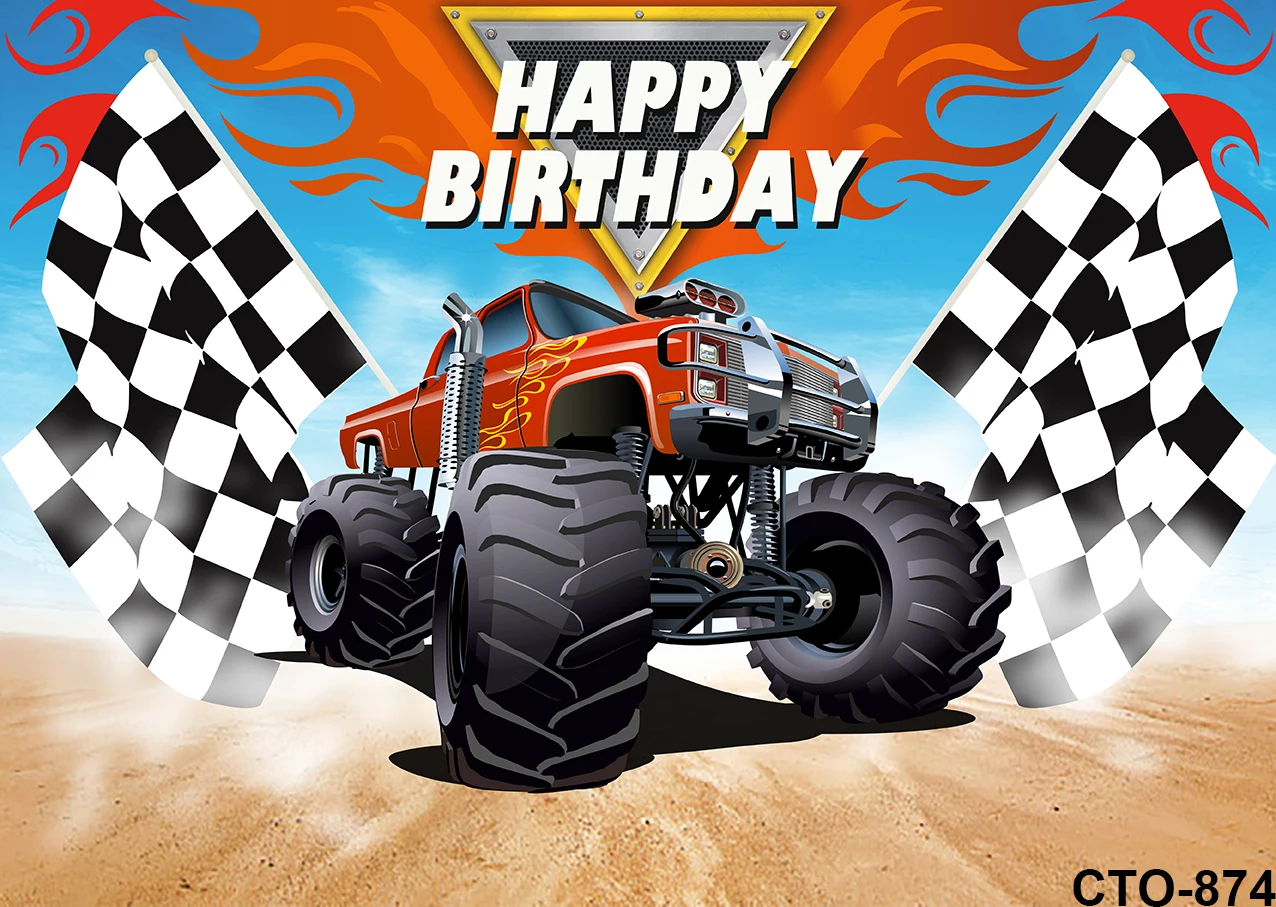Carro de corrida temático aniversário pano de fundo menino crianças feliz aniversário fundo decoração pronto, conjunto, ir crianças bolo mesa foto tiro