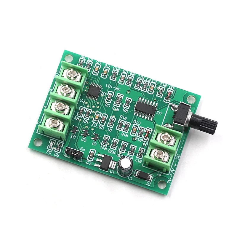 DC brushless motor driver board module speed control board optical drive hard disk motor controller 7V-12V improved version