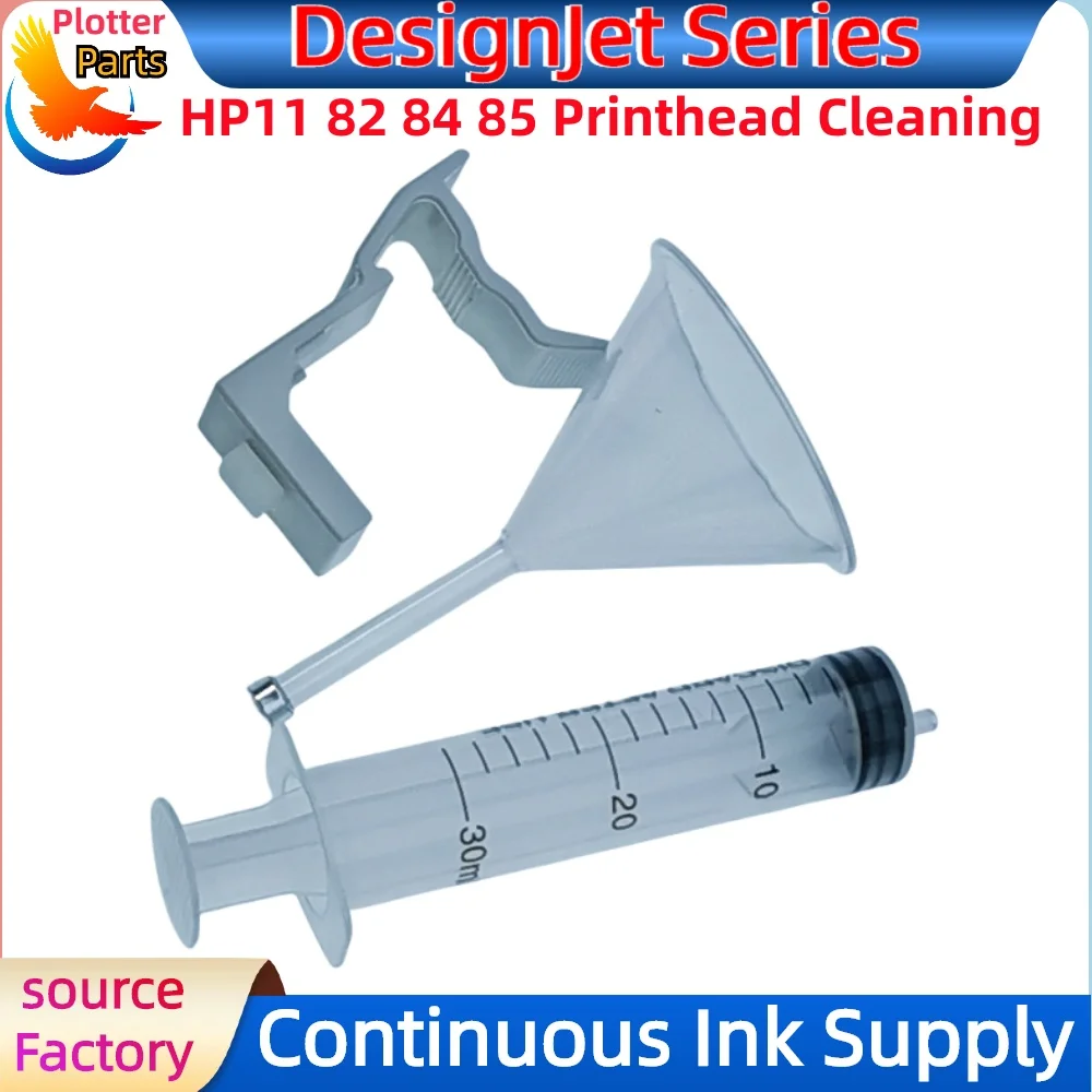 For HP 11 84 85 Printhead Cleaning Tool DesignJet 500 510 800 100 110 120 130 Plotter Part  Ink Cartridge Refill Kit