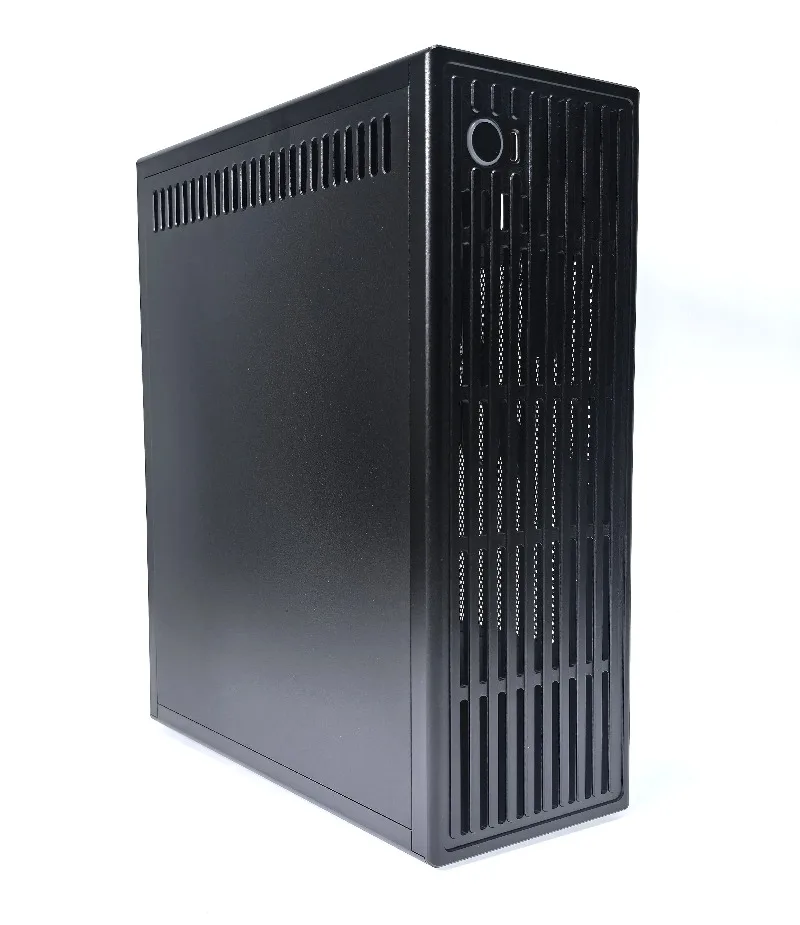 [Updated Model] ZS-D2/ITX Mid-Height Desktop Computer Case - Version V4 / 4.9L Capacity / All-Aluminum Case