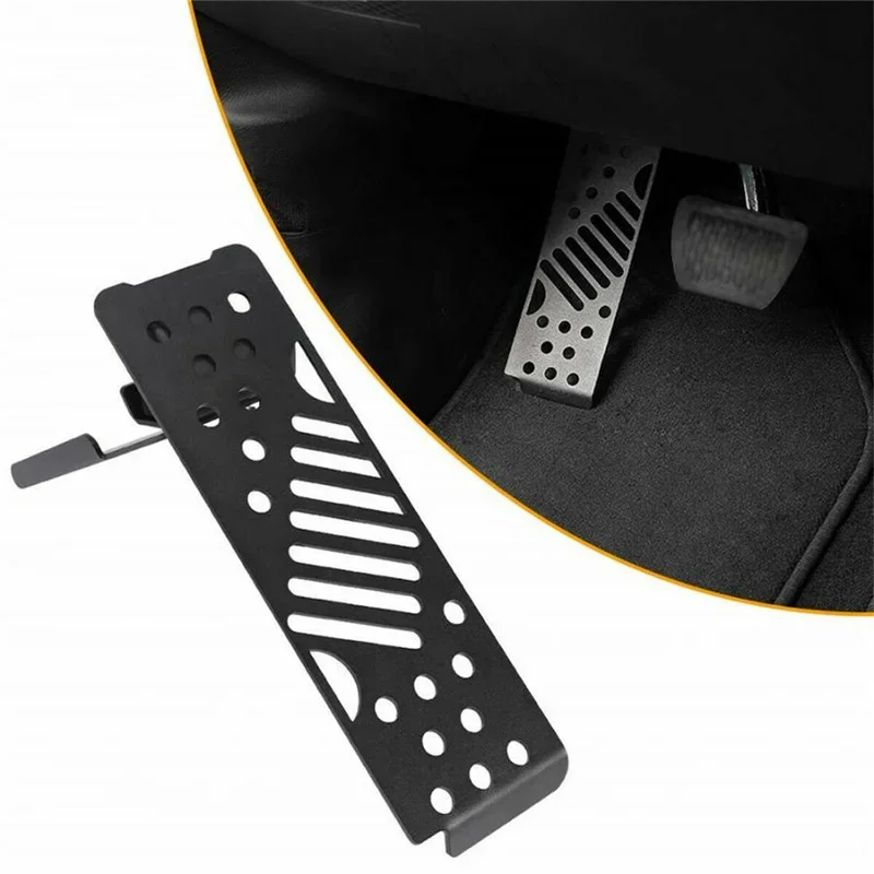 

Metal Foot Pedal for Jeep Wrangler JL JLU Sahara Rubicon 2018-2024 Metal Left Foot Rest Pedal Panel Modification