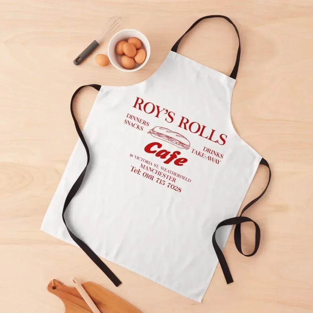 

Roy's Rolls! Apron Kitchen And Home Items Trim Cloth Chef Uniform Women Men gift Apron