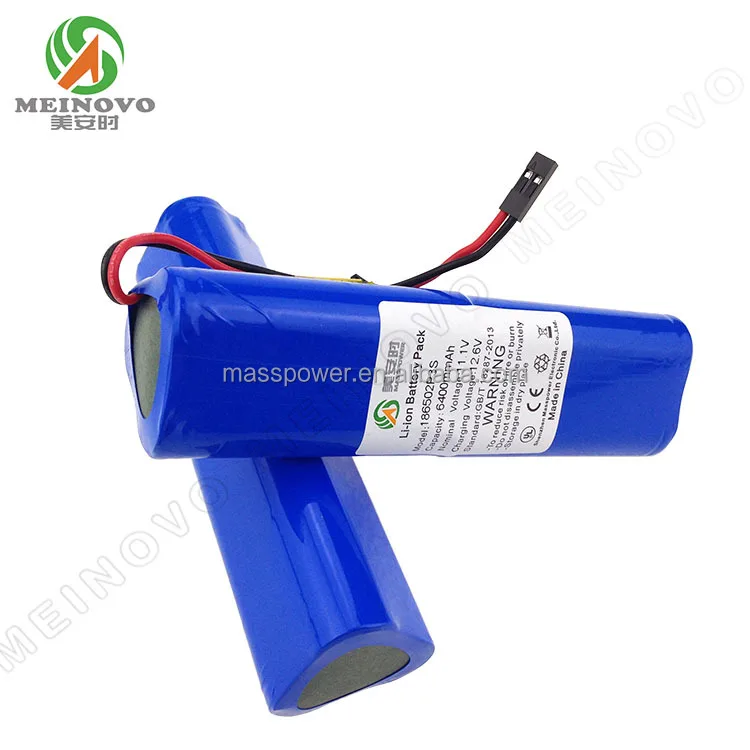 Best Price Custom 18650 2P3S Semi-Solid State Lithium Ion Battery Pack 11.1V/12V 4400mAh 800 Cycles for Power Tools