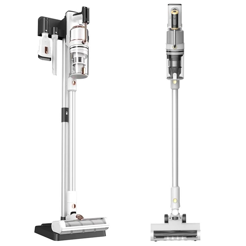

High Quality Dry Wireless Pet Vacuum Cleaner Handheld Upright Stick for Home & Hotel Use Bagless with Battery Power Source