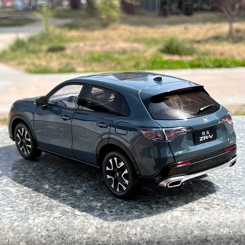 1/18 baru Honda ZR-V ZRV SUV Diecast Model logam simulasi mobil mainan anak laki-laki hadiah ornamen hobi koleksi