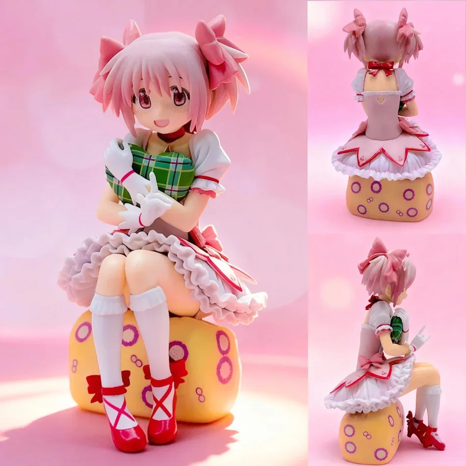 Figurine de dessin animé Puella Magi Madoka Magica Aniem Kaname, modèles mignons, ornements de bureau, Collection de jouets exquis, cadeaux Otaku