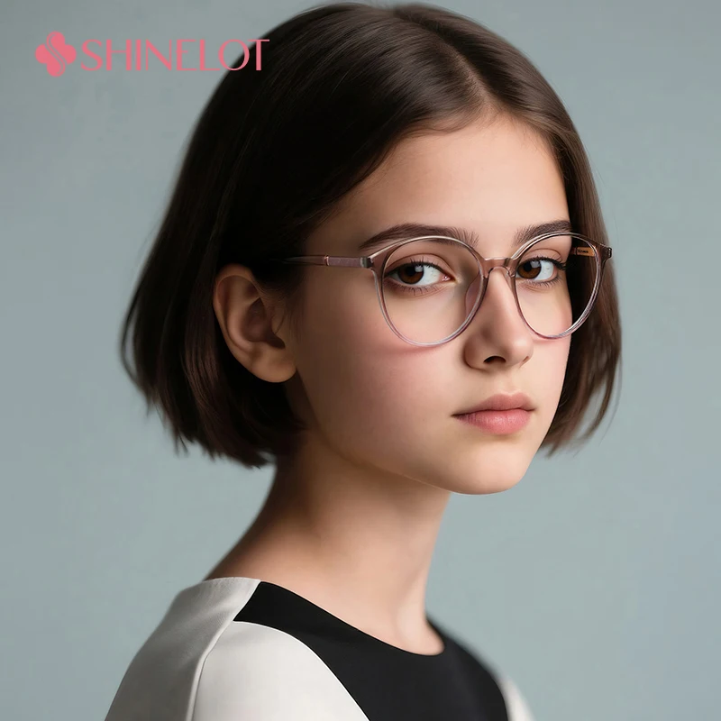 

991009 Cute Anti-Blue Light Eyeglass for Kids Girl Children Reading Watching TV Playing Games Eyeglasses Spectacles Eyewear