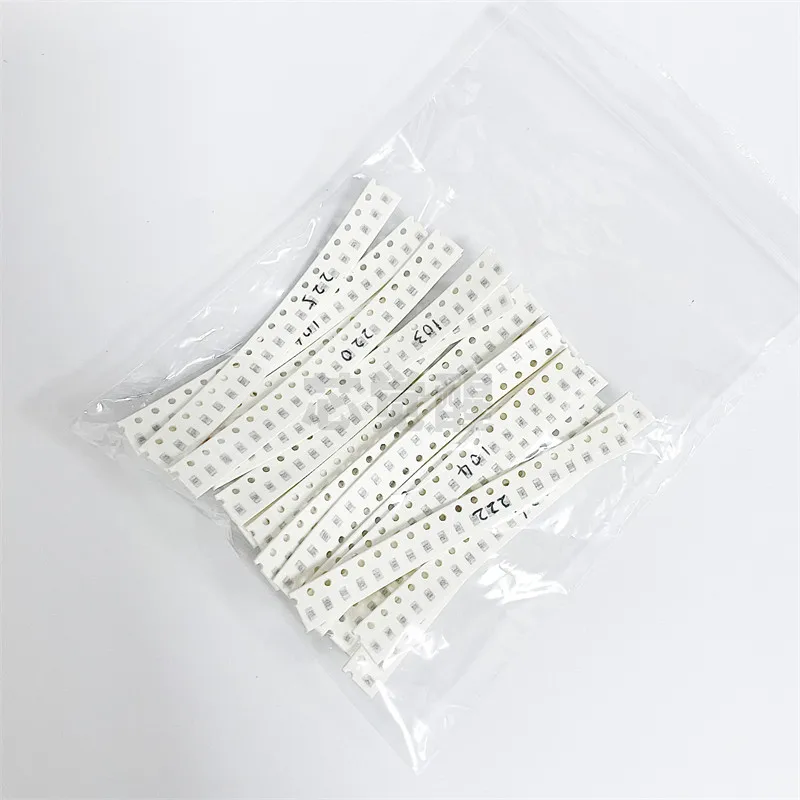 0805 SMD capacitor component package 10P~22UF commonly used 16 types, 20 pieces each, totaling 320 pieces