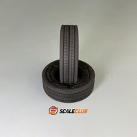Scaleclub Rubber Tyre MZGLT-TY-1 Rubber Tire for 1/14 Tamiya RC Tractor Truck Car Scania 770S BENZ 3363 VOLVO FH16 MAN Diy Parts