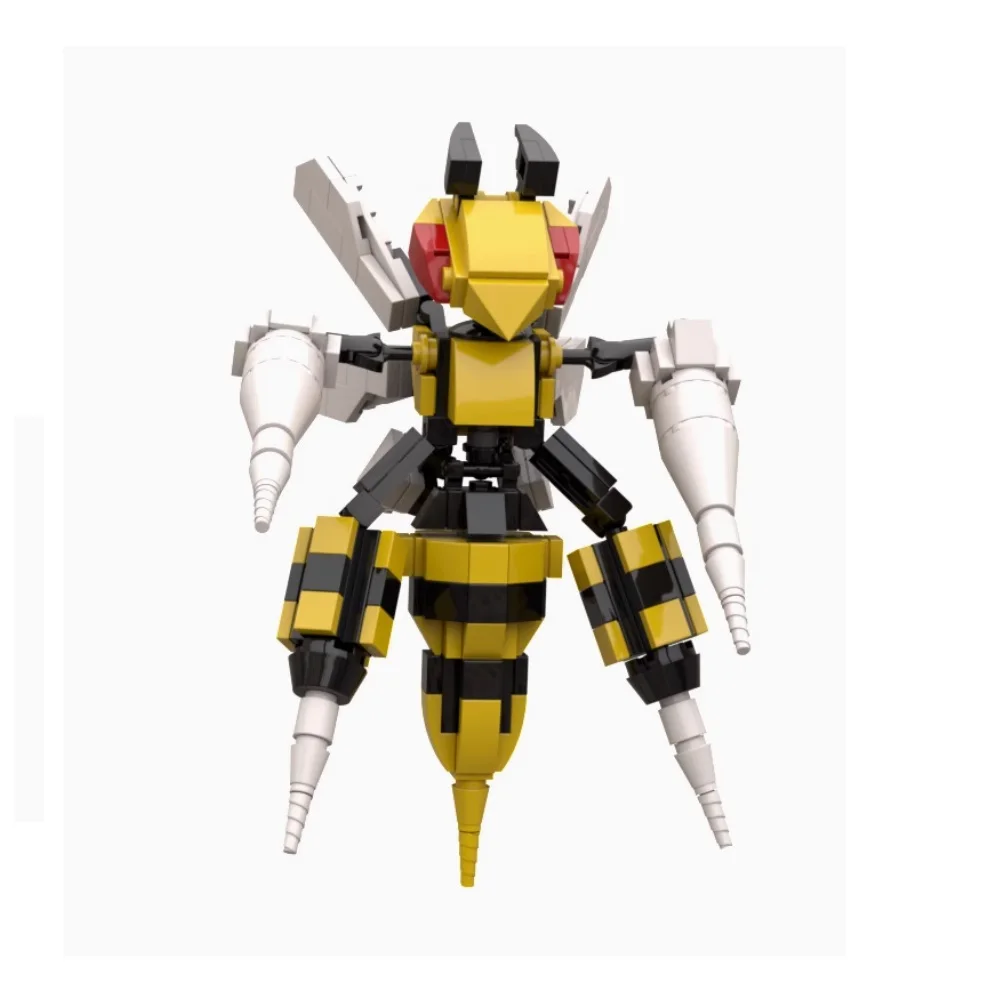 Мини-фигурки-pokemon-beedrill-строительные-блоки-игрушки