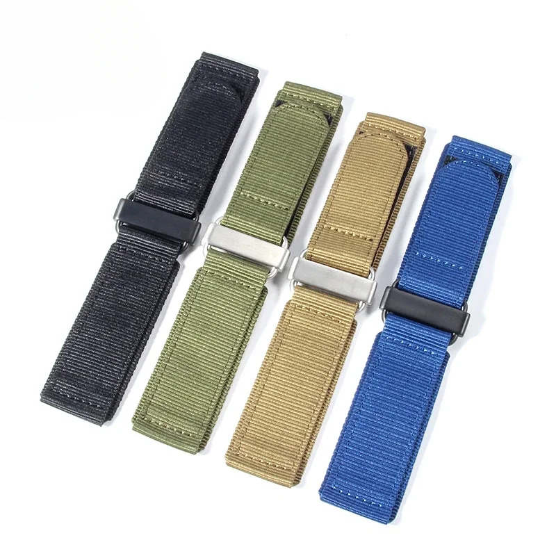 24 mm Adatto per cinturino in nylon Panerai Bell & Ross con gancio e anello BR Cinturino per orologio Rough Outdoor 24 mm