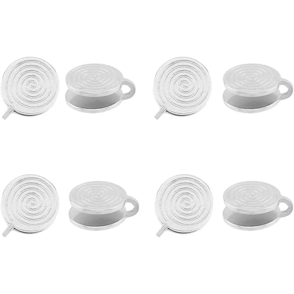 

Pressure Earrings for Keloids Stainless Steel Clip Earrings Spiral Non-Pierced Earrings Rainbow Compression Earrings Metal kit