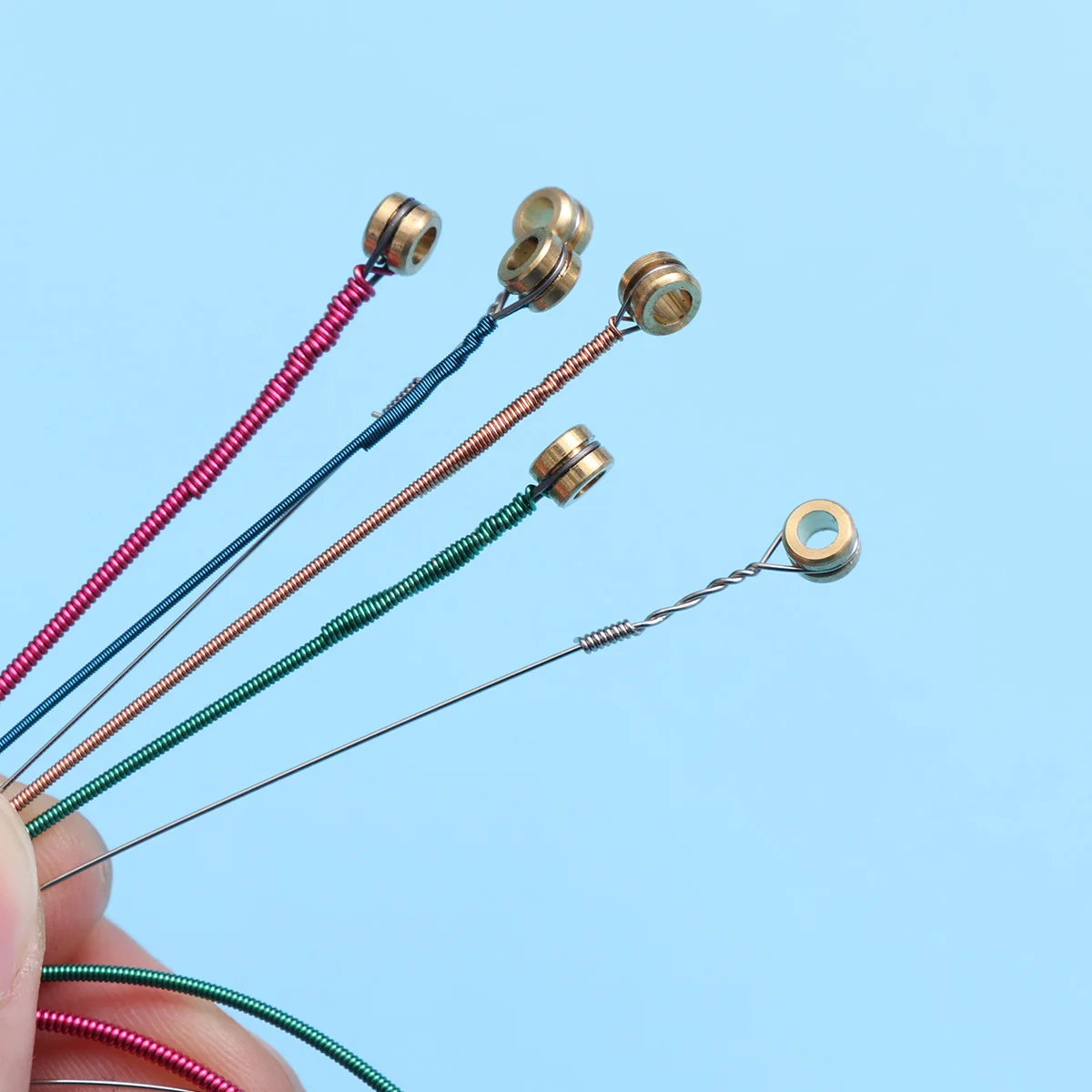 

Colorful Guitar Strings Bright Steel Wire For Acoustic Folk Classic Guitar Anti-Rust Coated Music Instruments Parts