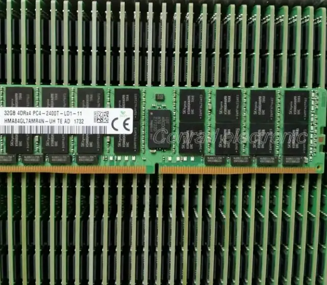 

1pcs for HMA84GL7AMR4N-UH 32G 4RX4 PC4-2400 LRDIMM server memory
