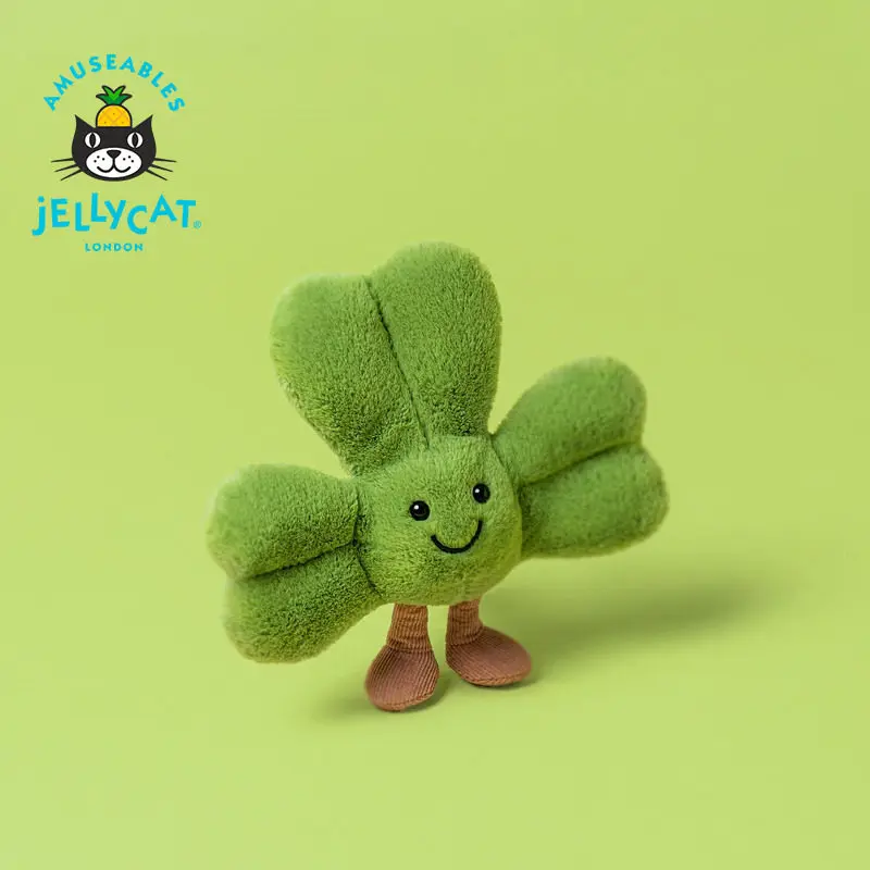 

UK Jellycat Fun Fairy Ofra Clover Plush Toy Doll Comfort Birthday Gift
