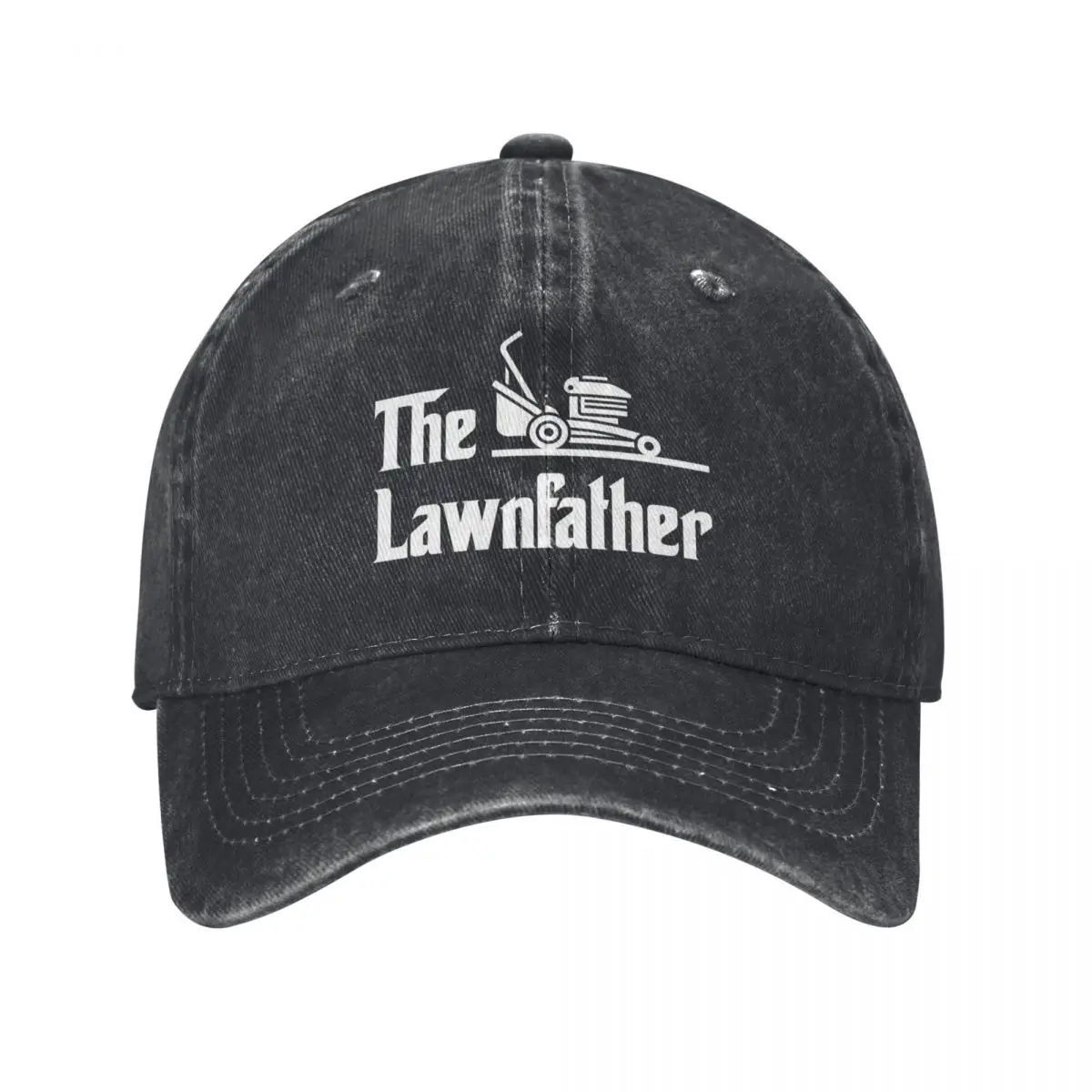 The Lawnfather Funny Lawn Mowing Baseball Cap Trucker Hat fashionable New Hat Caps For Men Women's