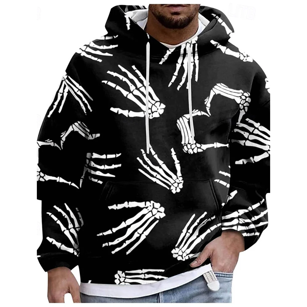 Halloween Skull Ghost 3D Printed Hoodies Men Women Casual Oversized Hoodie Pullovers Hooded Sweatshirts Tracksuits Man Clothing