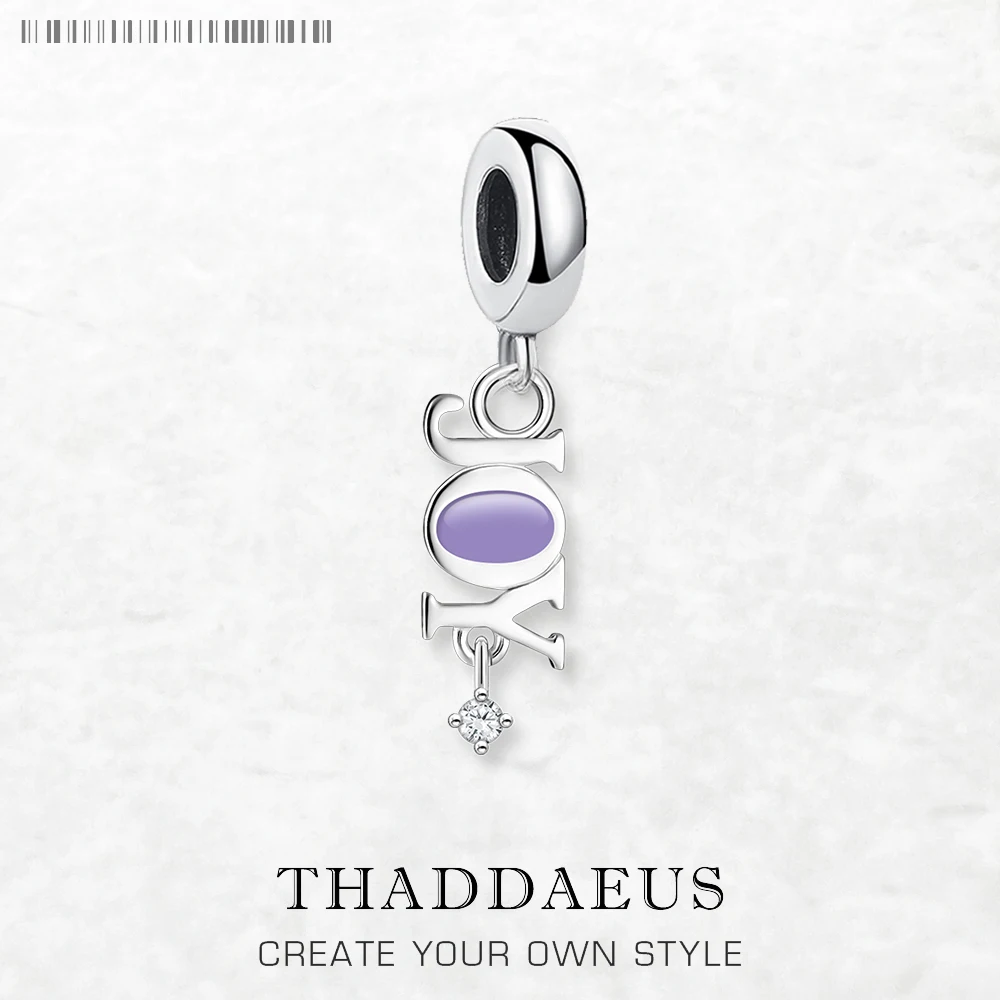 

Pendant Dangle Charm Joy 925 Sterling Silver New Europe Pendant Jewelry Classic Gift For Women Men