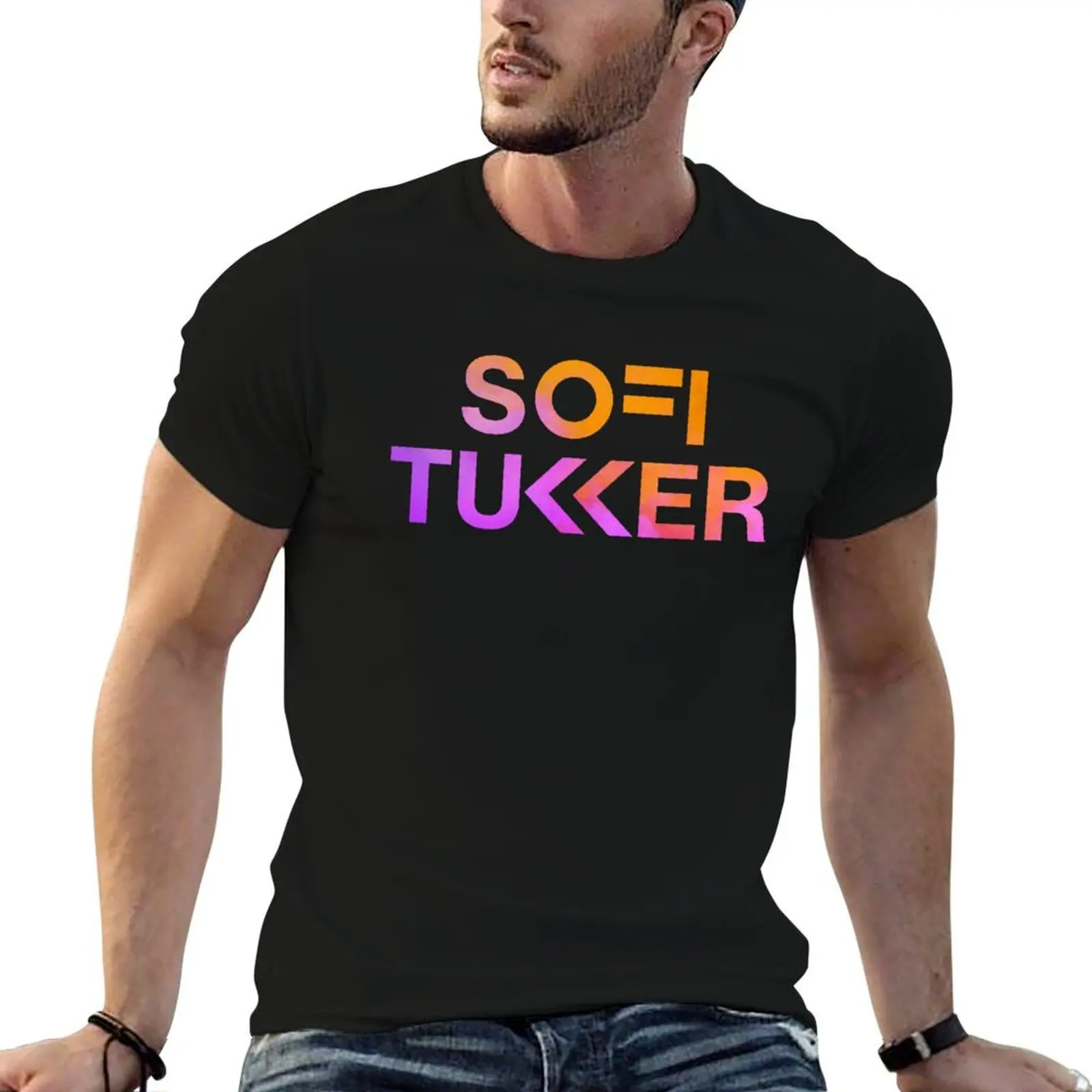

Sofi Tukker Text v2 - 2 Rows T-Shirt t shirt man casual man t shirt cotton high quality T-Shirt