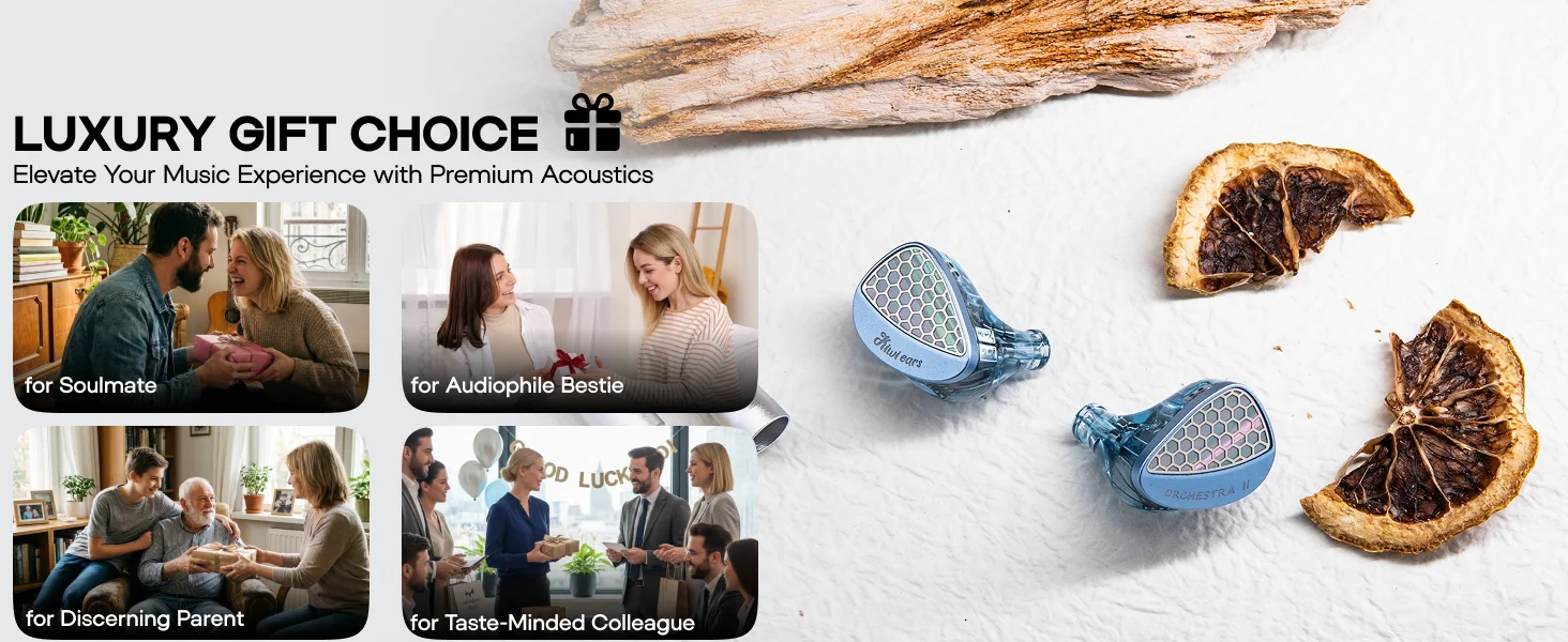 Linsoul Kiwi Ears Orchestra II 10BA Professioneller In-Ear-Monitor mit hervorragender Tonalbalance, vollständiger Geräuschisolierung – Detail 6