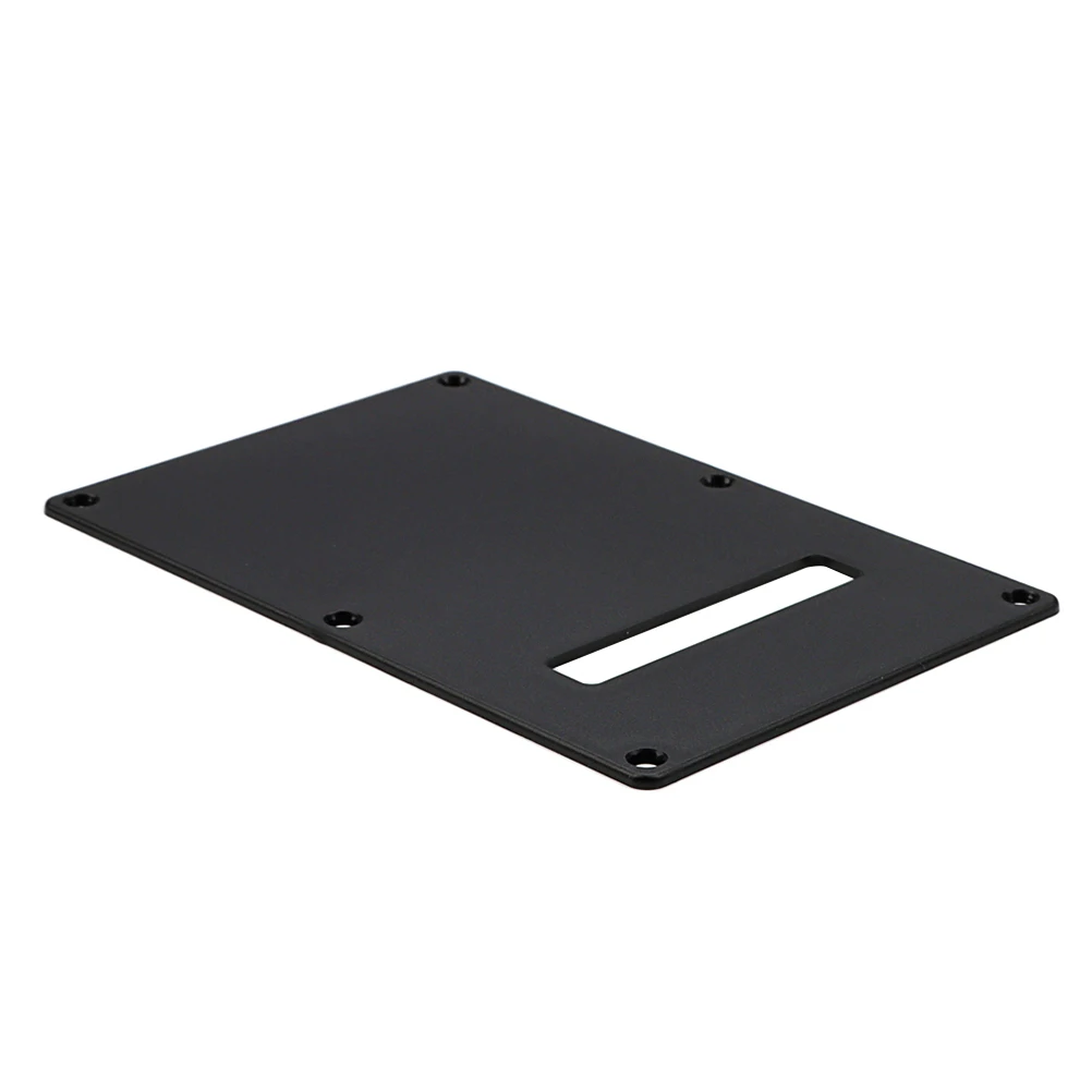 

Backplate Plate Black Single Guitar Accessory Layer Replacement Pickguard Cover Guitar Tremolo Cover Protector