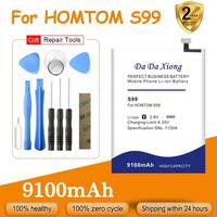 9100mAh Battery for HOMTOM S99, HT70, S9 Plus Send Accompanying Tool,New