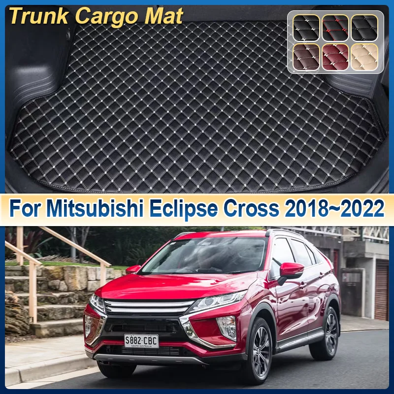 

Car Trunk Mat For Mitsubishi Eclipse Cross 2018~2022 2019 2020 Anti-dirty Cargo Boot Storage Pad Auto Cushion Carpet Accessories