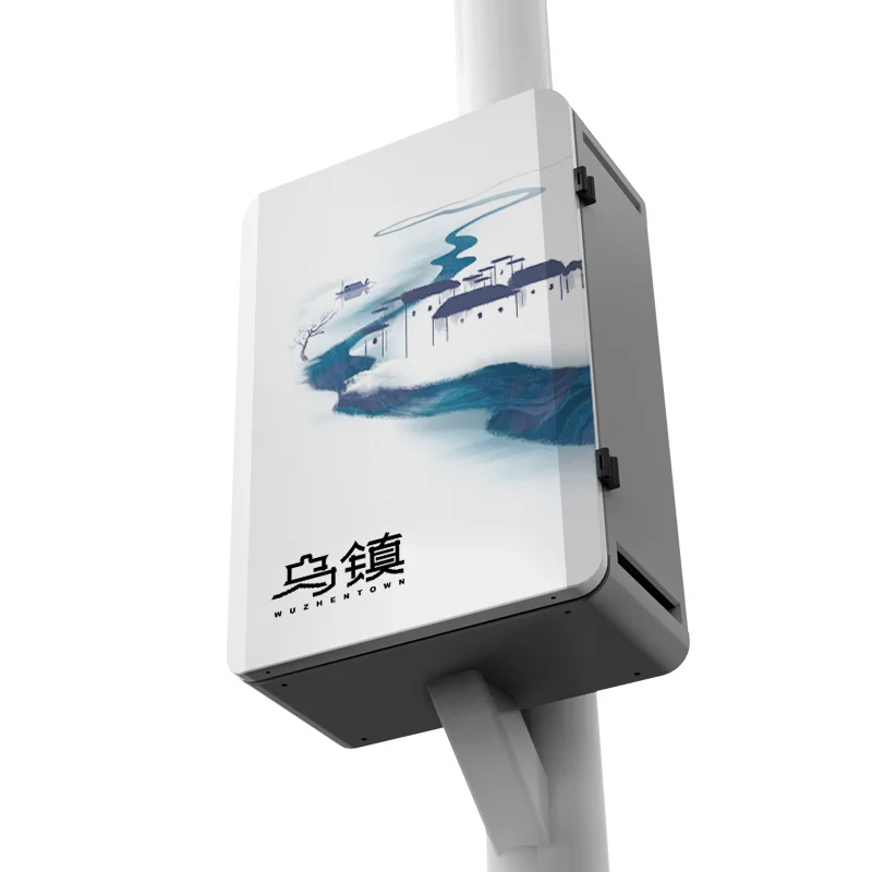 300*400*150 MM CCTV Video Surveillance Outdoor Electrical Enclosure Box Metal Steel Power Distribution Box