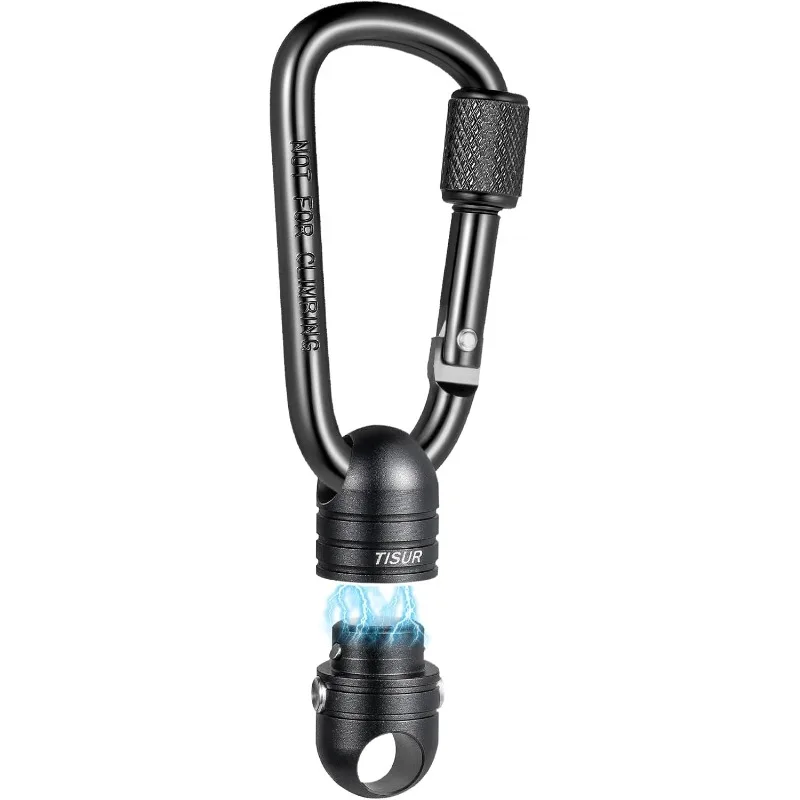 Magnetic Quick Release Carabiner Keychain Detachable Key Ring Heavy Duty Key Holder for Outdoor Camping EDC