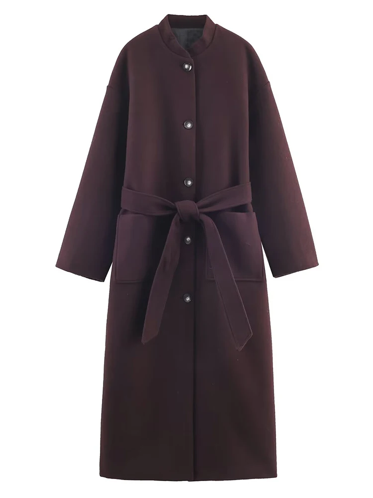 

Женское пальто 2022, осень-зима, новая мода, пальто с длинными рукавами и пуговицами с лацканами, женское уличное элегантное новое пальто