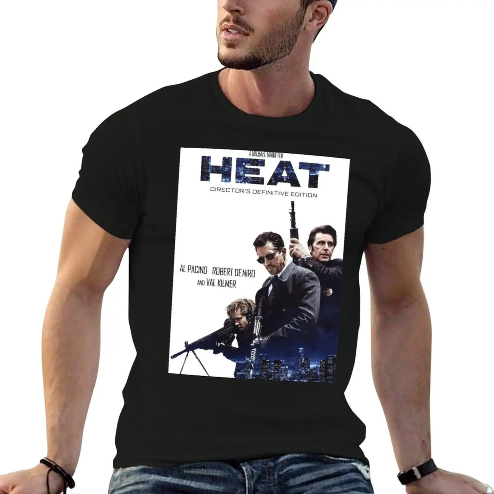 

Heat (1995) Movie(2) T-Shirt t shirts for man cotton anime t shirts oversize T-Shirt