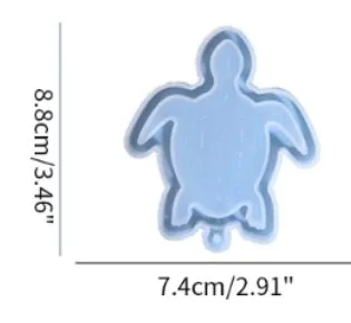 Silicone Quicksand Shaker Mold for DIY Jewelry Making