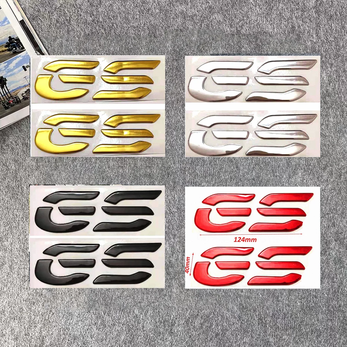 

For BMW GS Sticker Motorcycle Accessories Box Adventure R F R1300gs R1250gs R1200gs F850gs F800gs F750gs G310gs 1250 900 700 650