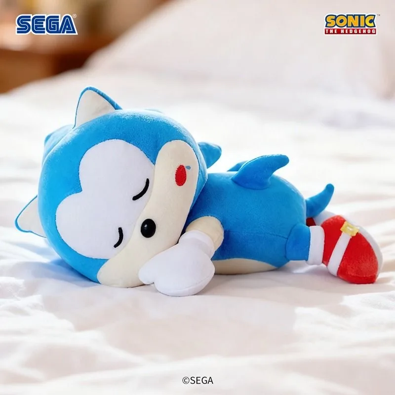 Genuine SEGA Sonic Friends Sleep Soundly Plush Toy Game Soft Doll 32Cm