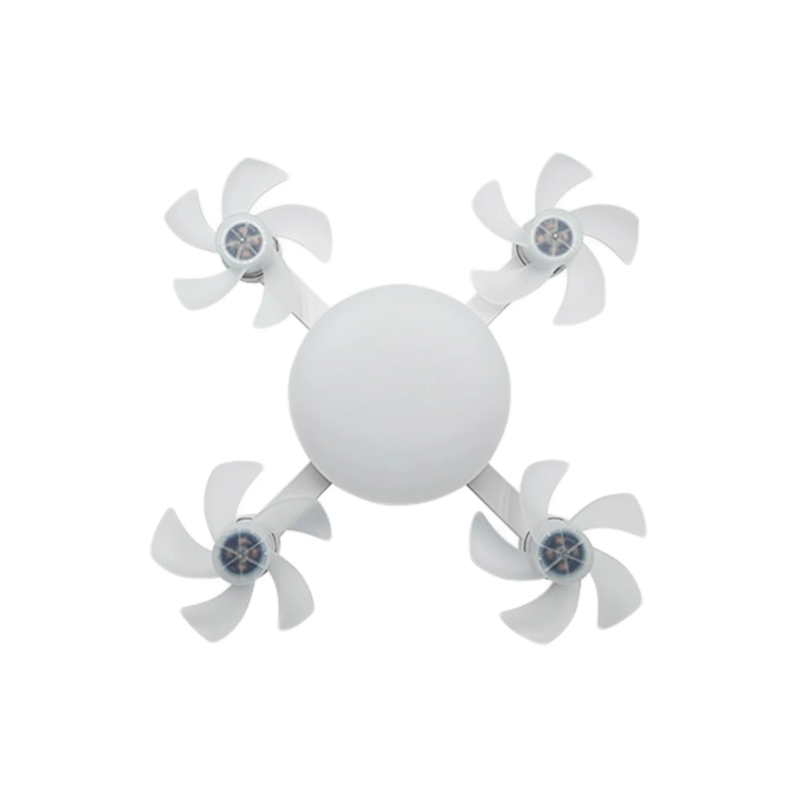 Ceiling Fan With Light ABS Foldable Storage Remote Control Ceiling Fans Ceiling Fans With Lights