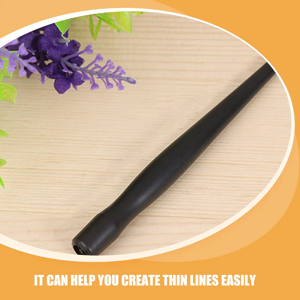 Adjustable Art Ruling Pens Masking Fluid Applicator for Watercolor Painting Bent Tip Stainless Steel Nib Line Drawing Tool