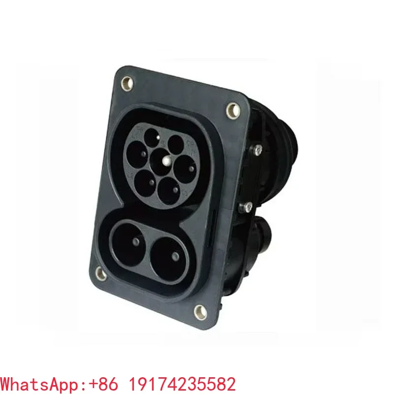 Nouveau Produit 2024 Iec 62196 Ev موصل بطارية السيارة التوصيل 80a 150a 200a Dc Ev Ccs2 شحن المقبس